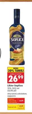 Biedronka Likier Soplica słony karmel 15% oferta