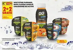 Biedronka Wszystkie puddingi, musy, kaszki i napoje chłodzone Go Active oferta