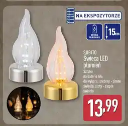 ALDI Świeca LED płomień Subito oferta