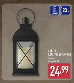 ALDI Latarnia ze świecą Subito oferta