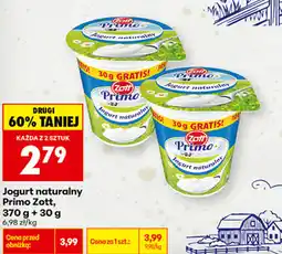 Biedronka Jogurt naturalny Primo Zott oferta