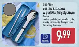 ALDI CROFTON Zestaw sztućców w pudełku turystycznym oferta