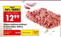 Biedronka Mięso mielone wołowe Kraina Mięs , 400 g oferta