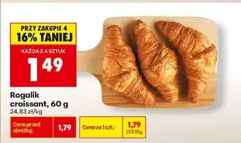 Biedronka Rogalik croissant 60 g oferta