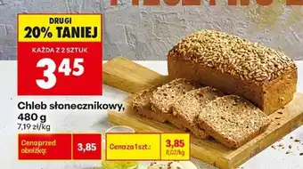 Biedronka Chleb słonecznikowy 480 g oferta