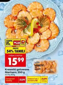 Biedronka Krewetki gotowane Marinero 250 g oferta