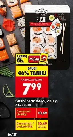 Biedronka Sushi Marinero 230 g oferta