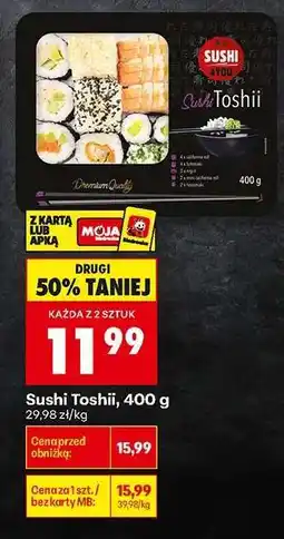 Biedronka Sushi Toshii 400 g oferta