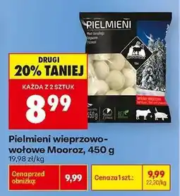 Biedronka Pielmieni wieprzowo wołowe Mooroz , 450 g oferta
