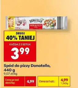 Biedronka Spód do pizzy Donatello , 440 g oferta