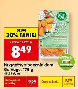 Biedronka Nuggetsy z boczniakiem Go Vege, 175 g oferta