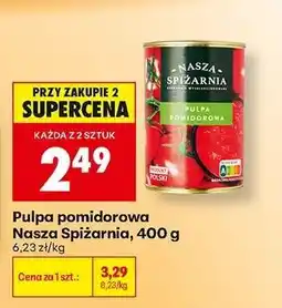 Biedronka Pulpa pomidorowa Nasza Spiżarnia 400 g oferta