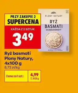 Biedronka Ryż basmati Plony Natury 4x100 g oferta