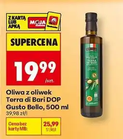 Biedronka Oliwa z oliwek Terra di Bari DOP Gusto Bello, 500 ml oferta