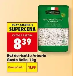 Biedronka Ryż do risotto Arborio Gusto Bello 1 kg oferta