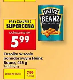 Biedronka Fasolka w sosie pomidorowym Heinz Beanz, 415 g oferta
