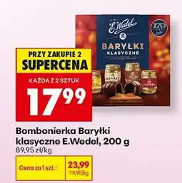 Biedronka Bombonierka Baryłki klasyczne E.Wedel, 200 g oferta