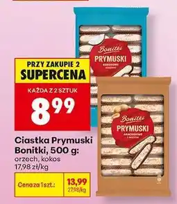Biedronka Ciastka Prymuski Bonitki, 500 g oferta