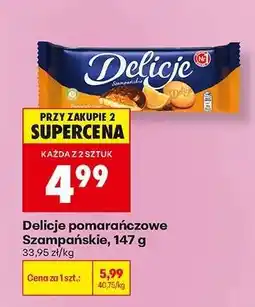 Biedronka Delicje pomarańczowe Szampańskie, 147 g oferta