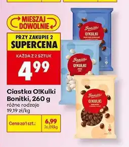 Biedronka Ciastka O!Kulki Bonitki, 260 g oferta