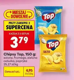 Biedronka Chipsy Top, 150 g oferta