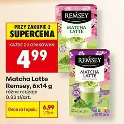 Biedronka Matcha Latte Remsey, 6x14 g oferta