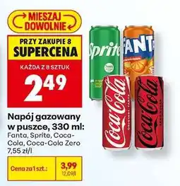 Biedronka Napój gazowany w puszce, 330 ml oferta