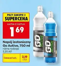 Biedronka Napój izotoniczny Go Active, 750 ml oferta