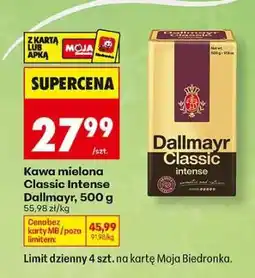 Biedronka Kawa mielona Classic Intense Dallmayr, 500 g oferta