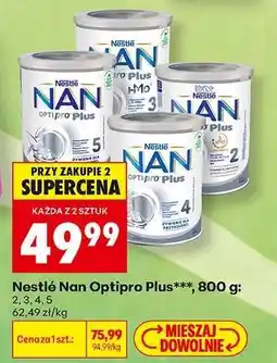 Biedronka Nestlé Nan Optipro Plus *** 800 g oferta
