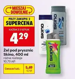 Biedronka Żel pod prysznic Skino, 400 ml oferta