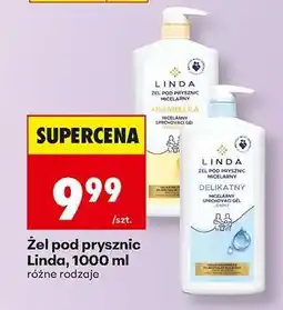 Biedronka Żel pod prysznic Linda, 1000 ml oferta