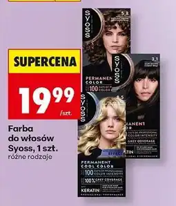 Biedronka Farba do włosów Syoss , 1 szt oferta