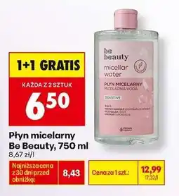 Biedronka Płyn micelarny Be Beauty, 750 ml oferta