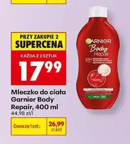 Biedronka Mleczko do ciała Garnier Body Repair, 400 ml oferta
