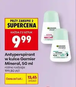 Biedronka Antyperspirant w kulce Garnier Mineral, 50 ml oferta