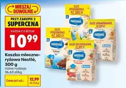 Biedronka Kaszka mleczno ryżowa Nestlé 300 g oferta