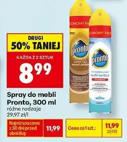 Biedronka Spray do mebli Pronto, 300 ml oferta