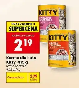 Biedronka Karma dla kota Kitty, 415 g oferta