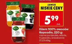 Biedronka Dżem 100% owoców Rapsodia, 220 g oferta