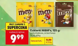 Biedronka Cukierki M&M's, 125 g oferta