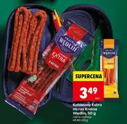 Biedronka Kabanosy Extra na raz Kraina Wędlin, 50 g oferta