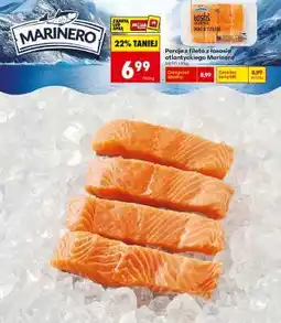 Biedronka Porcje z fileta z łososia atlantyckiego Marinero oferta