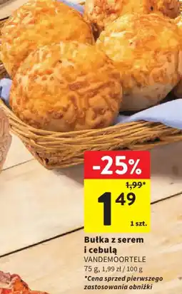 Intermarche Bułka z serem i cebulą oferta
