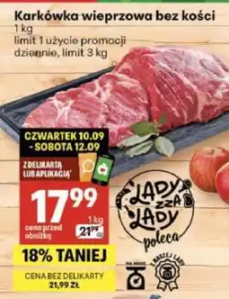 Delikatesy Centrum Karkówka wieprzowa bez kości oferta