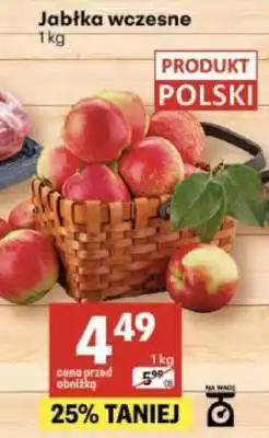 Delikatesy Centrum Jabłka wczesne oferta