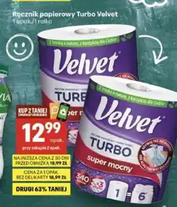 Delikatesy Centrum Ręcznik papierowy Turbo Velvet oferta