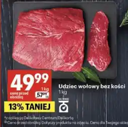 Delikatesy Centrum Udziec wołowy bez kości oferta