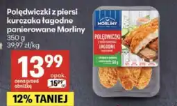 Delikatesy Centrum Polędwiczki z piersi kurczaka łagodnie panierowane Morliny oferta