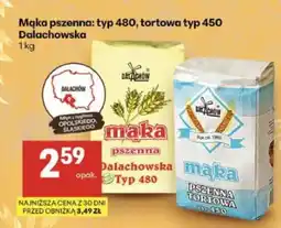 Delikatesy Centrum Mąka pszenna: typ 480, tortowa typ 450 Dalachowska oferta